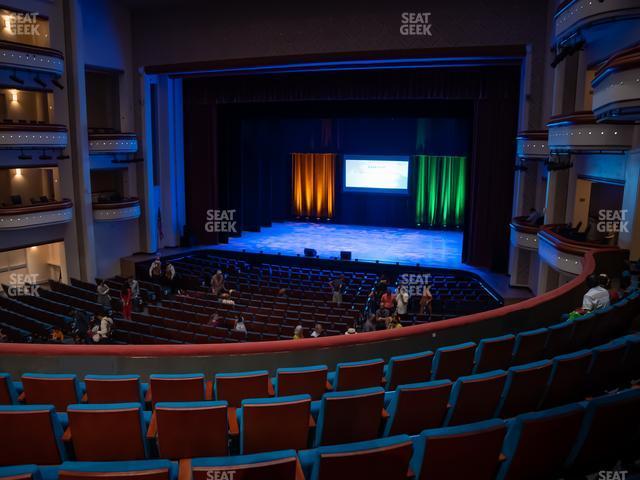 Seating view for Belk Theater at Blumenthal Performing Arts Center Section Grand Tier Right