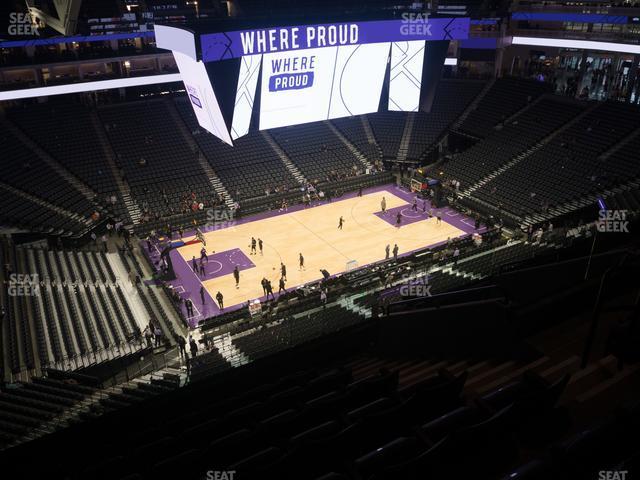 Seating view for Golden 1 Center Section 207