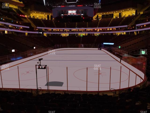 Seating view for Prudential Center Section 3