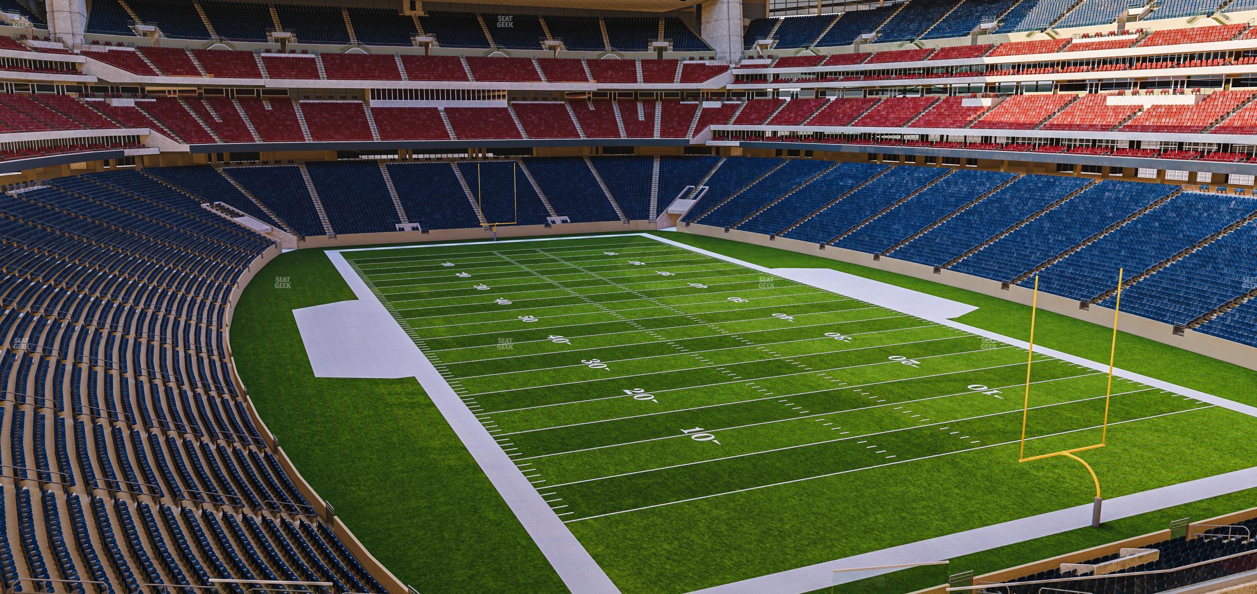 Seating view for NRG Stadium Section Tdown Suite 327