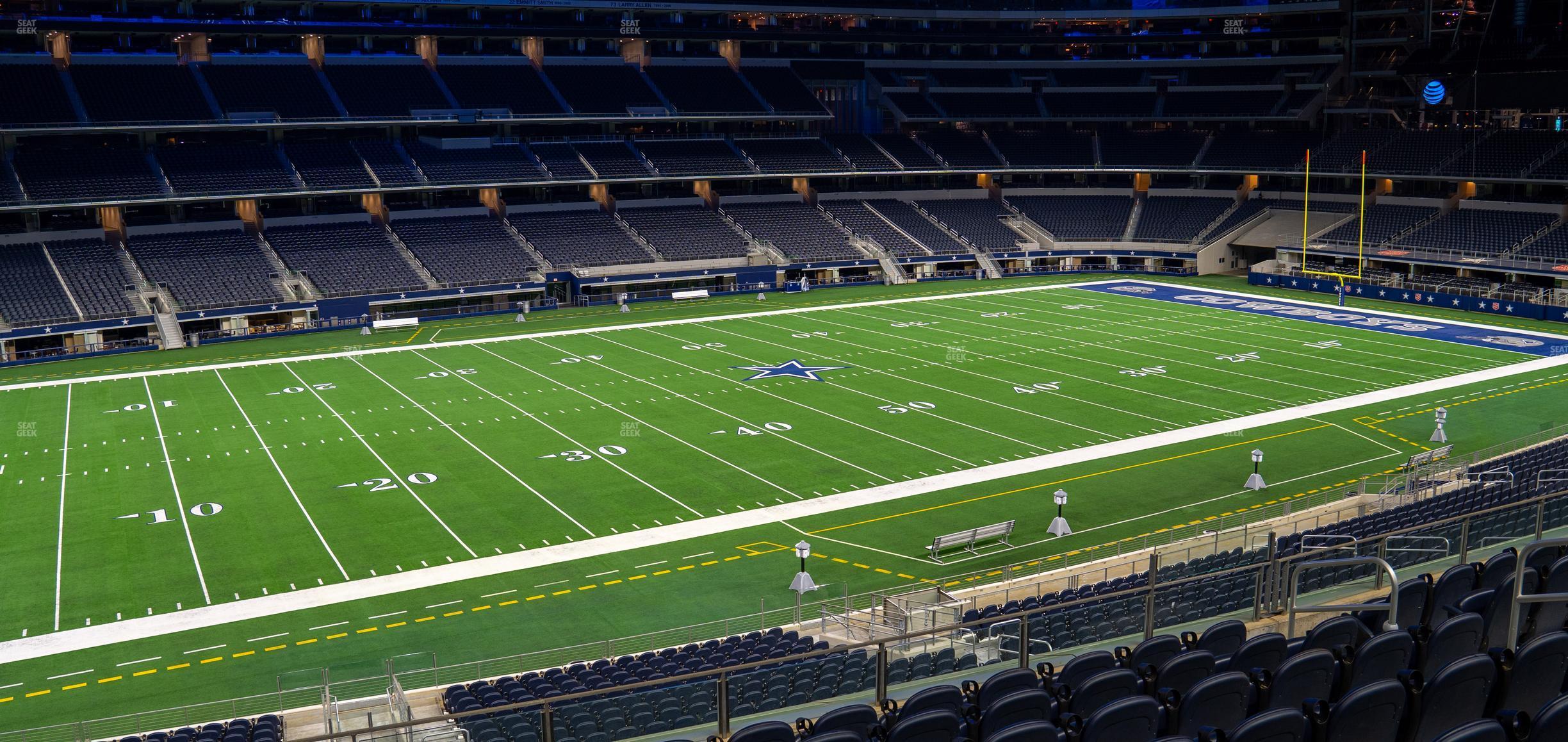 Seating view for AT&T Stadium Section C 213