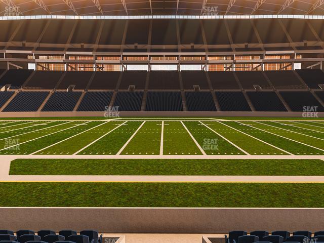 Seating view for Lumen Field Section 135