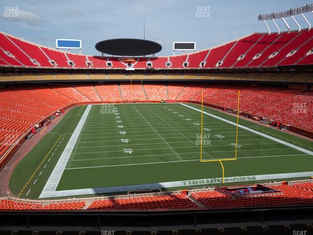 Seating view for GEHA Field at Arrowhead Stadium Section 214