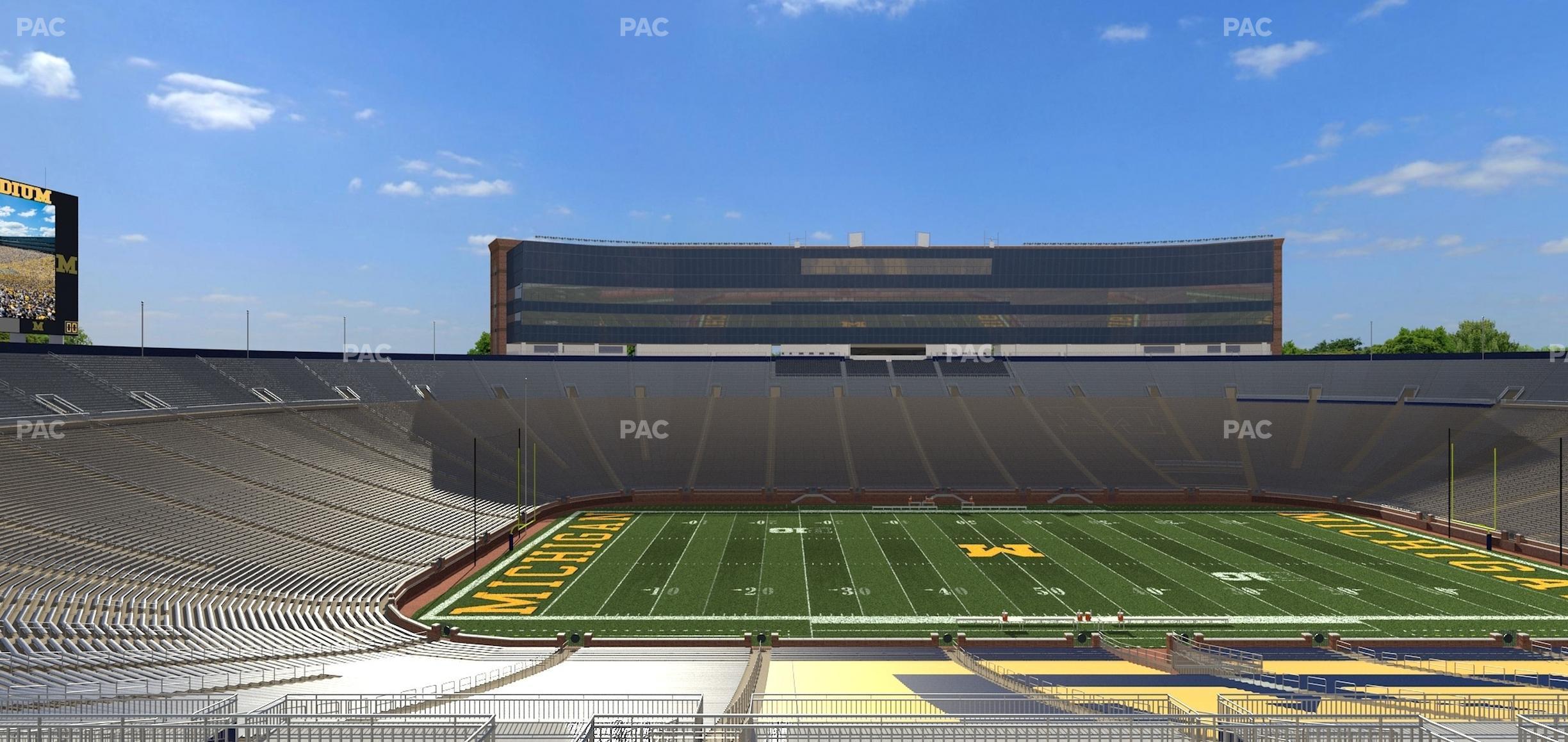 Seating view for Michigan Stadium Section 3