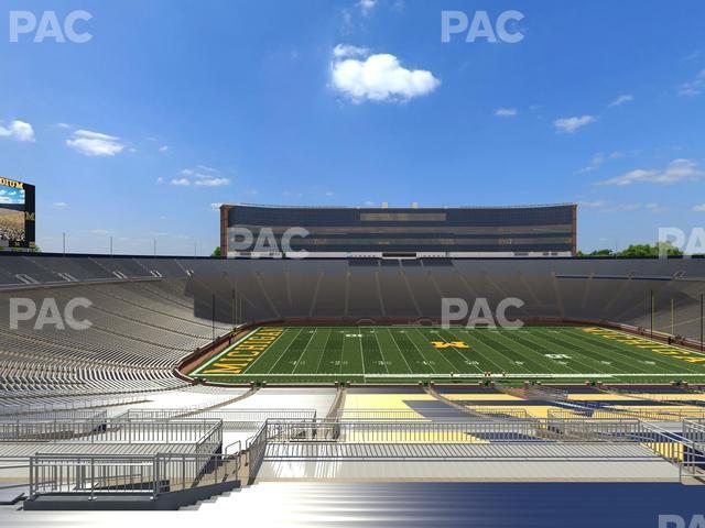 Seating view for Michigan Stadium Section 3