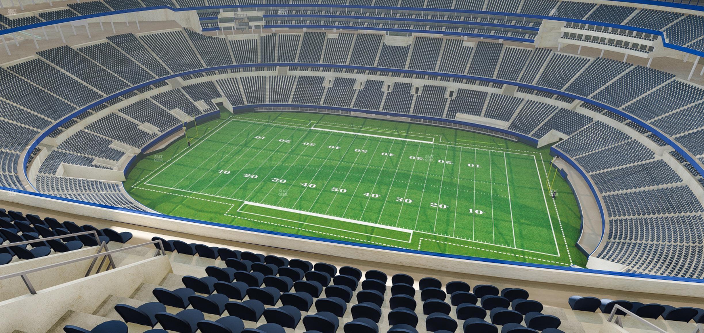 Seating view for SoFi Stadium Section 542