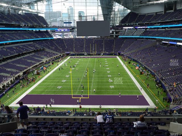 Seating view for U.S. Bank Stadium Section 223