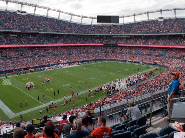 Seating view for Empower Field at Mile High Section 344