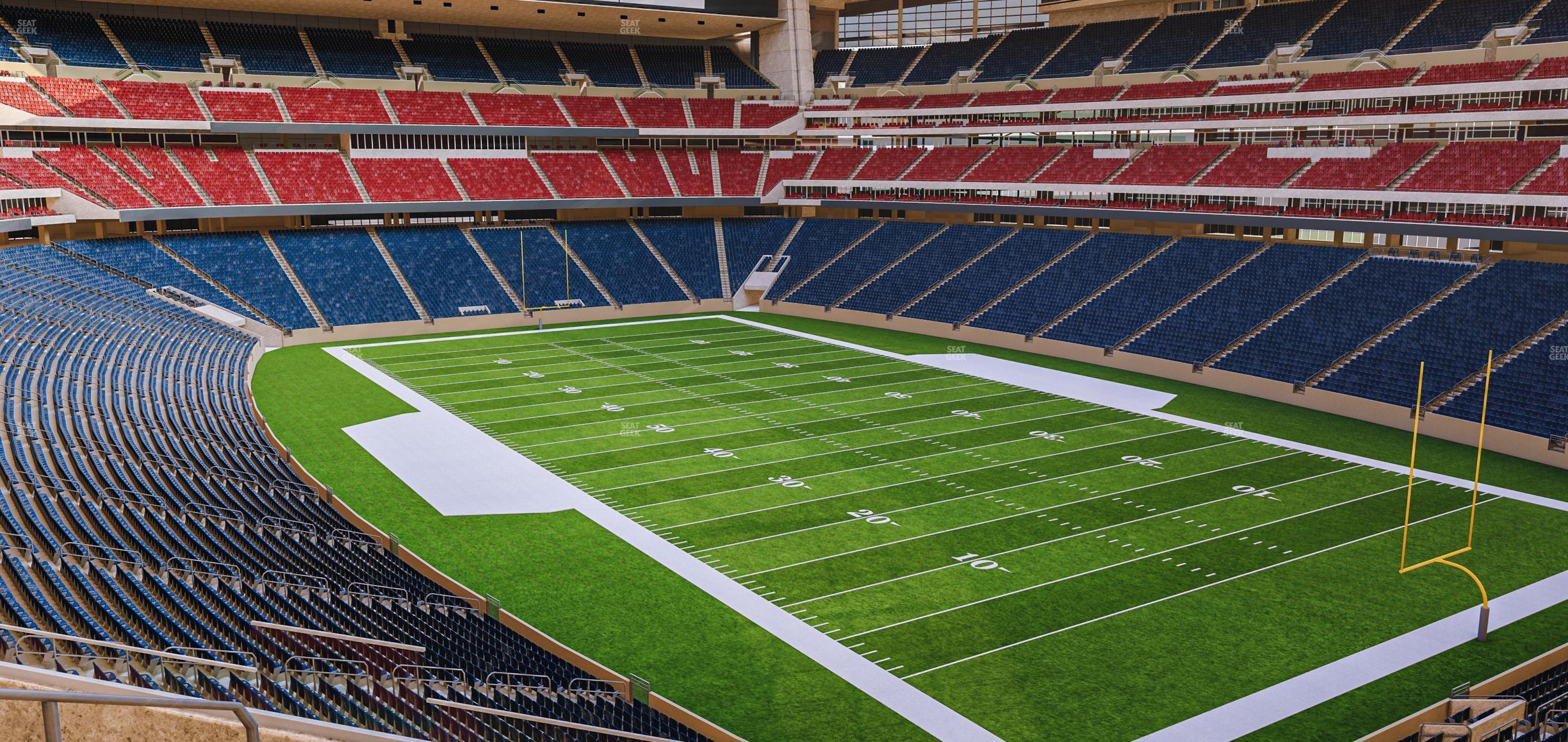 Seating view for NRG Stadium Section 302