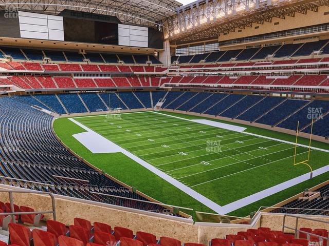 Seating view for NRG Stadium Section 302