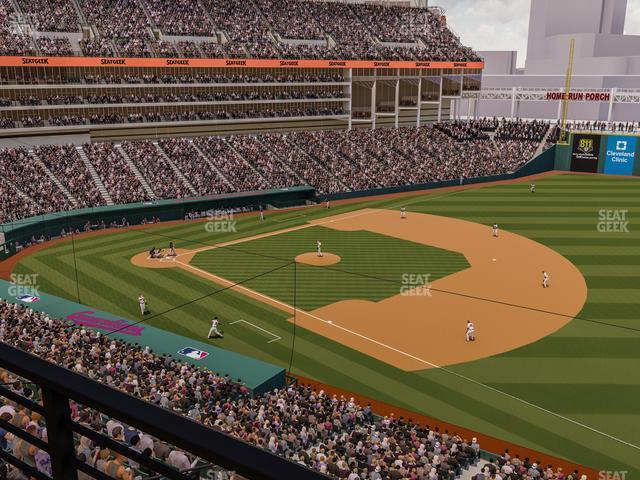 Seating view for Progressive Field Section Suite 314