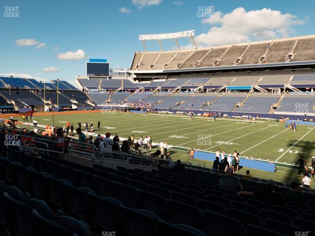 Seating view for Camping World Stadium Section 131