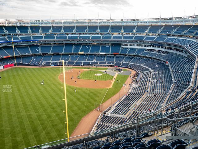 Seating view for Yankee Stadium Section Grandstand Level 432 B