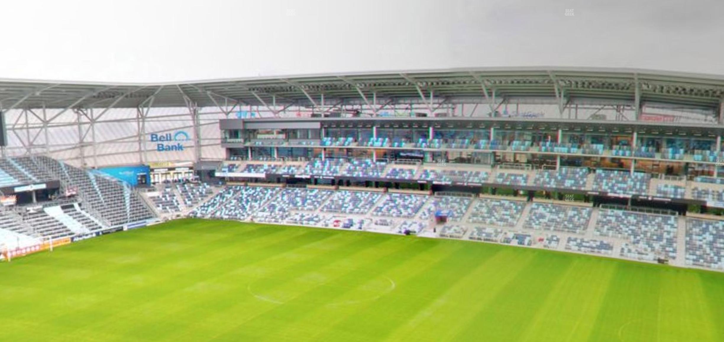 Seating view for Allianz Field Section 110