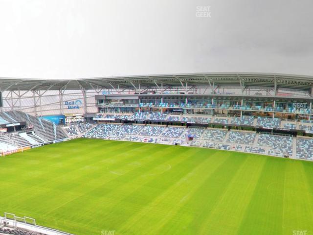 Seating view for Allianz Field Section 110