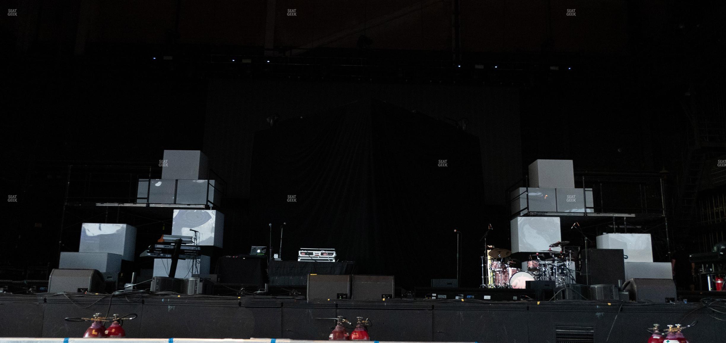 Seating view for Talking Stick Resort Amphitheatre Section 100