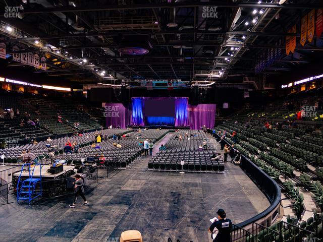 Seating view for Blue Arena at The Ranch Events Complex Section K