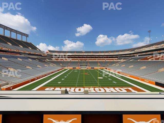 Seating view for Darrell K Royal - Texas Memorial Stadium Section 39 R