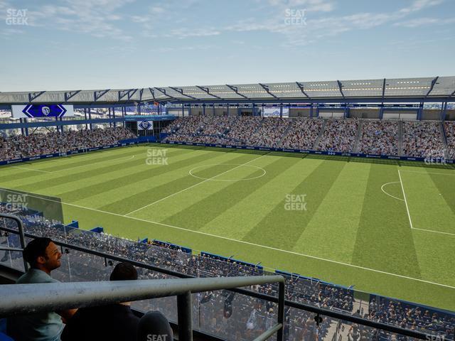 Seating view for Children's Mercy Park Section Suite 417