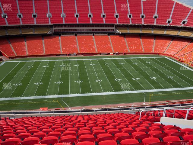 Seating view for GEHA Field at Arrowhead Stadium Section 302