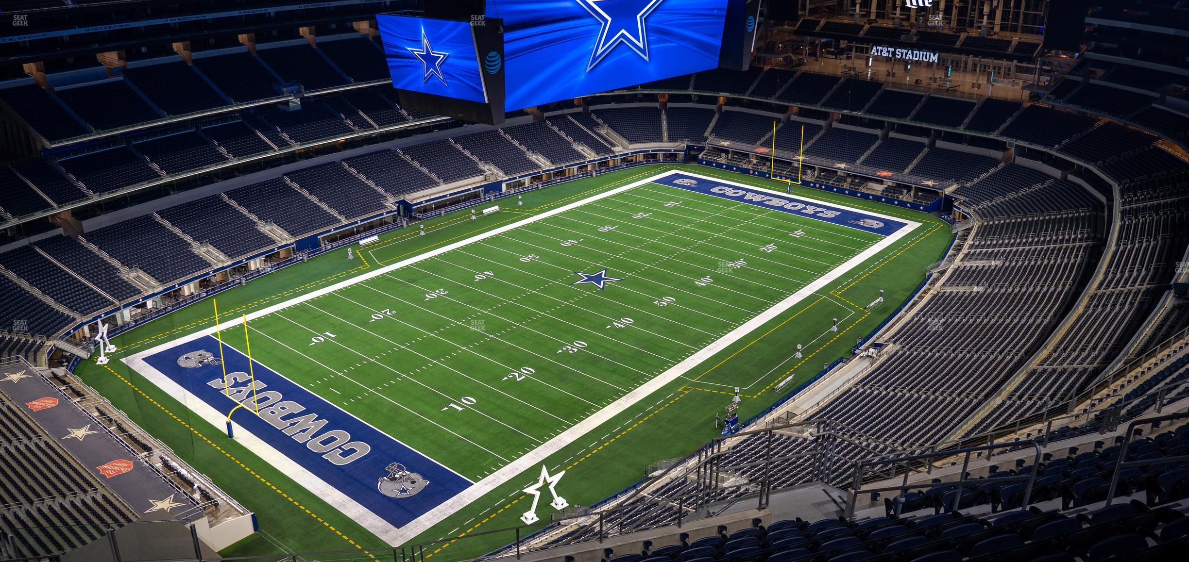 Seating view for AT&T Stadium Section 450