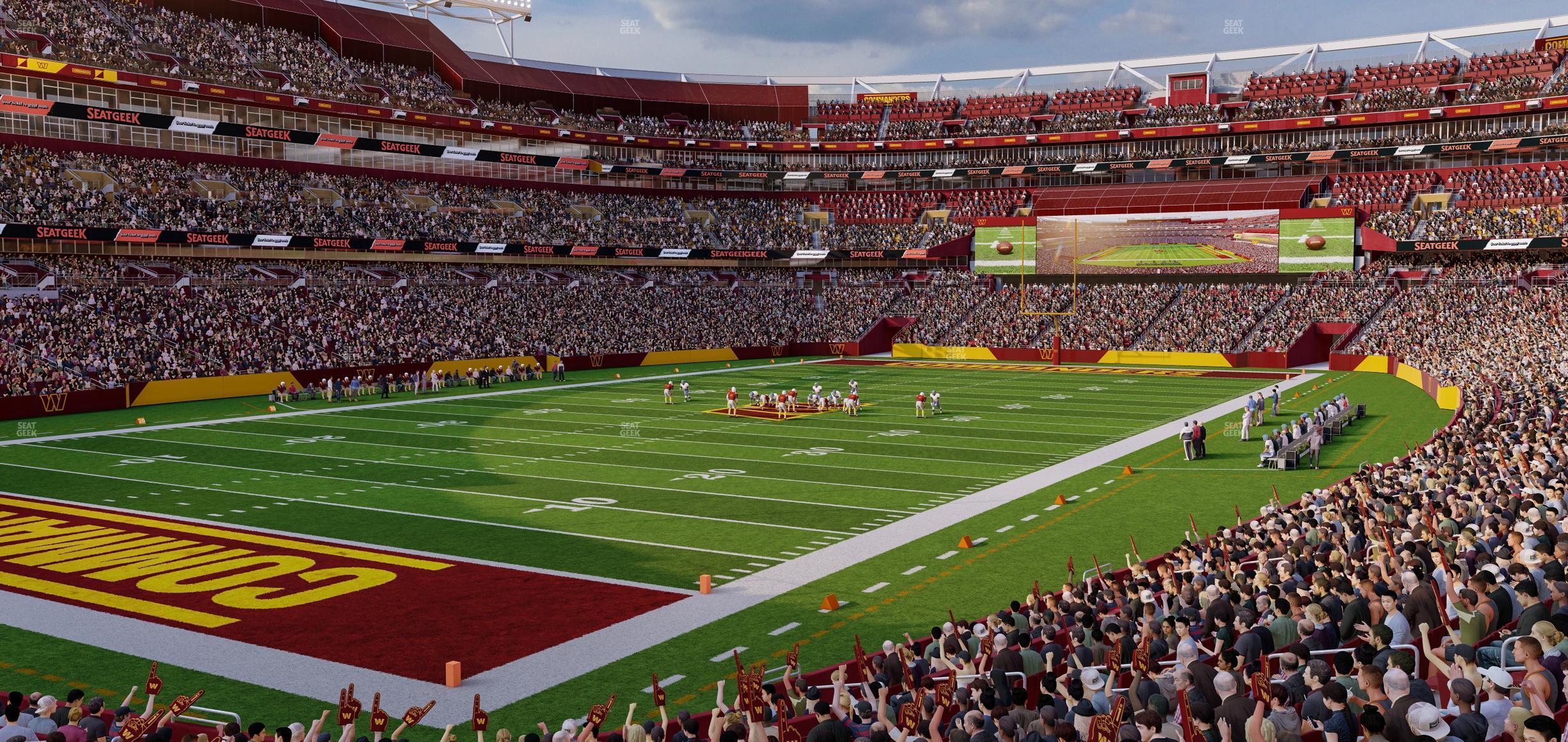 Seating view for Northwest Stadium Section 128