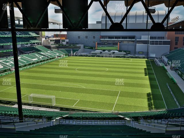 Seating view for Providence Park Section 209