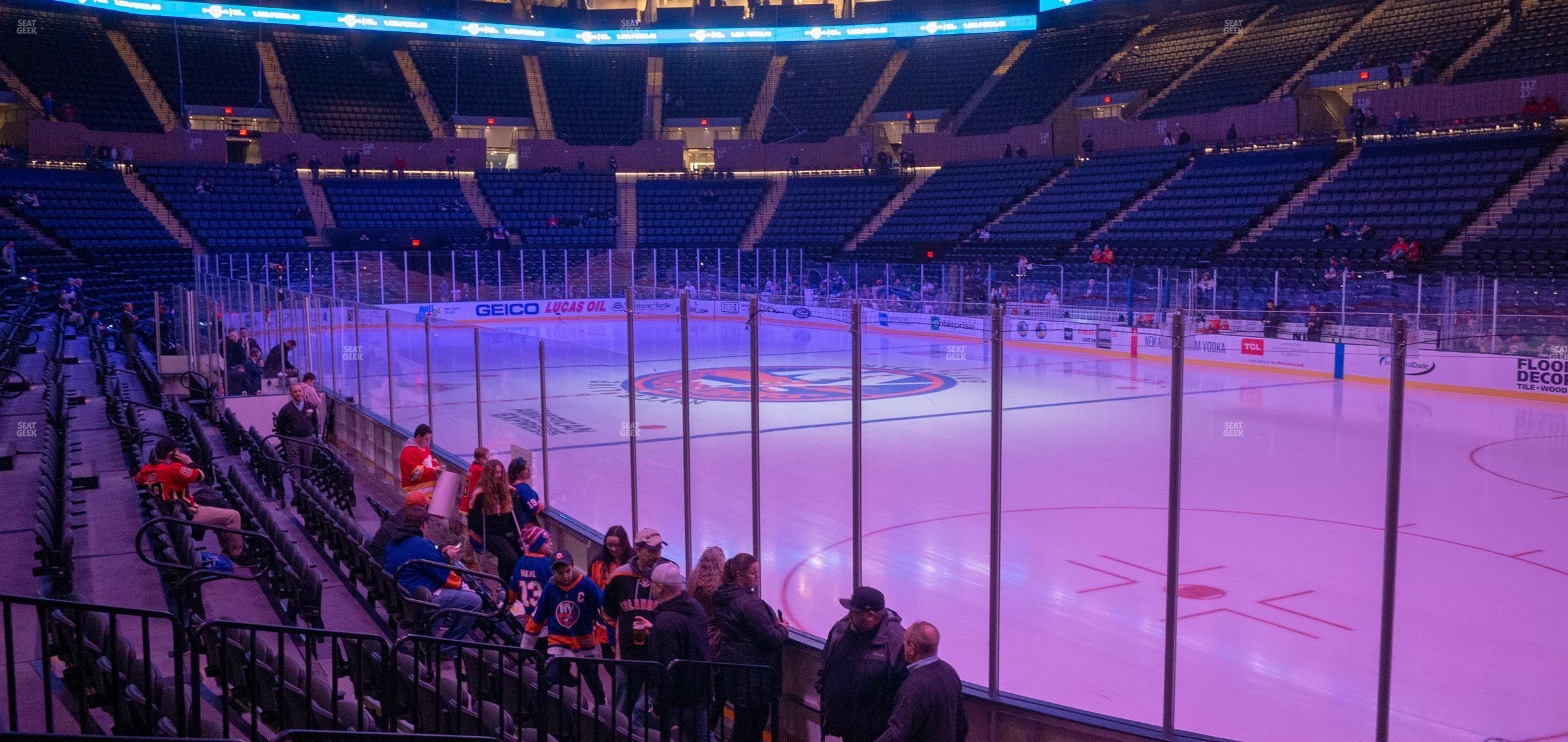 Seating view for Nassau Coliseum Section 27