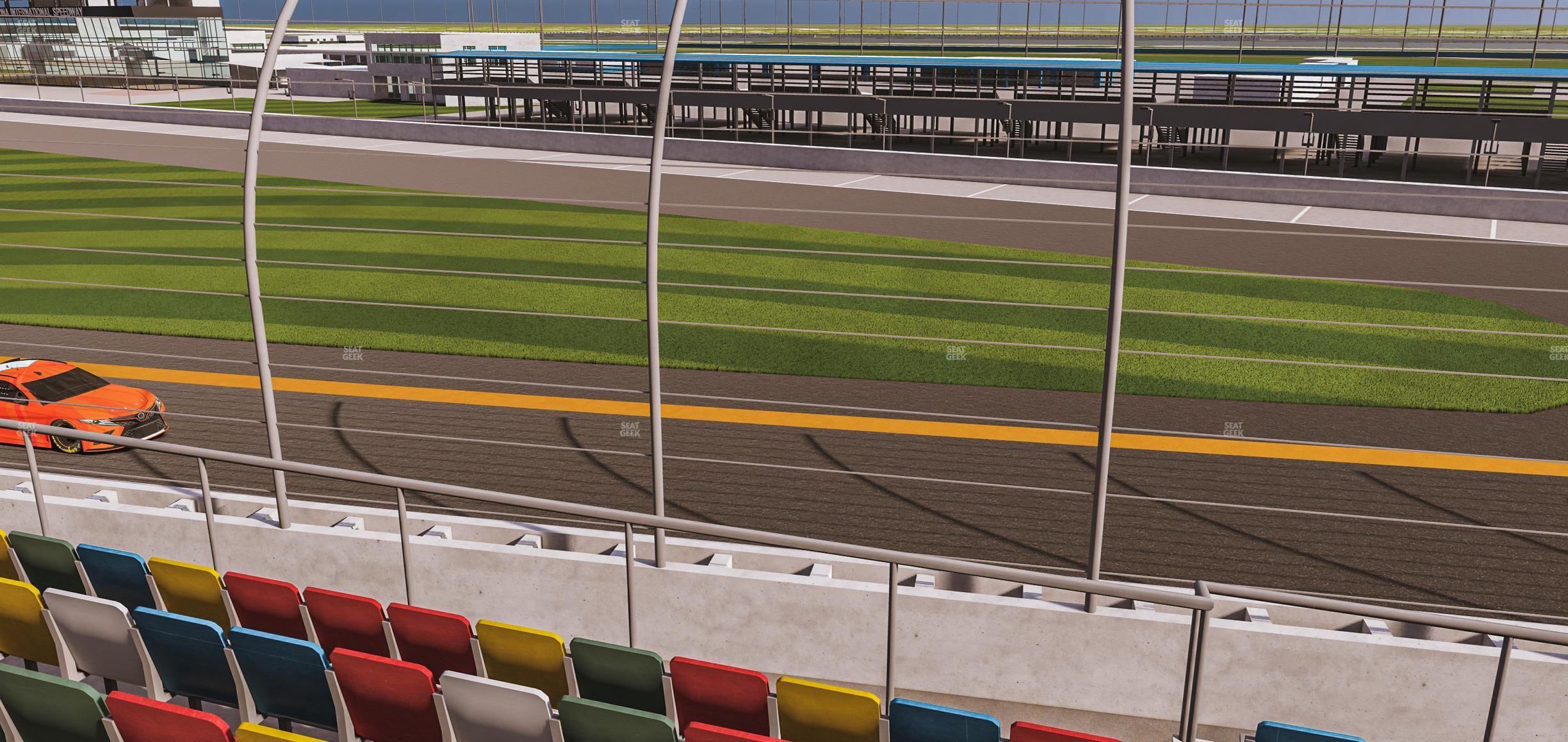 Seating view for Daytona International Speedway Section Front 159