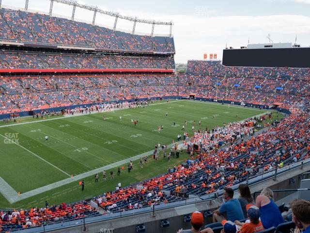 Seating view for Empower Field at Mile High Section 317