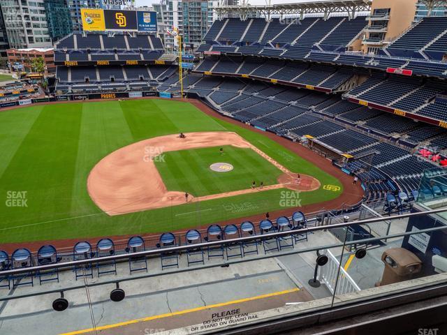 Seating view for Petco Park Section Tower Loft Suite 2