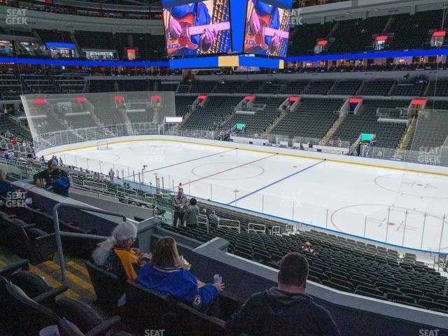 Seating view for Enterprise Center Section 114 Club