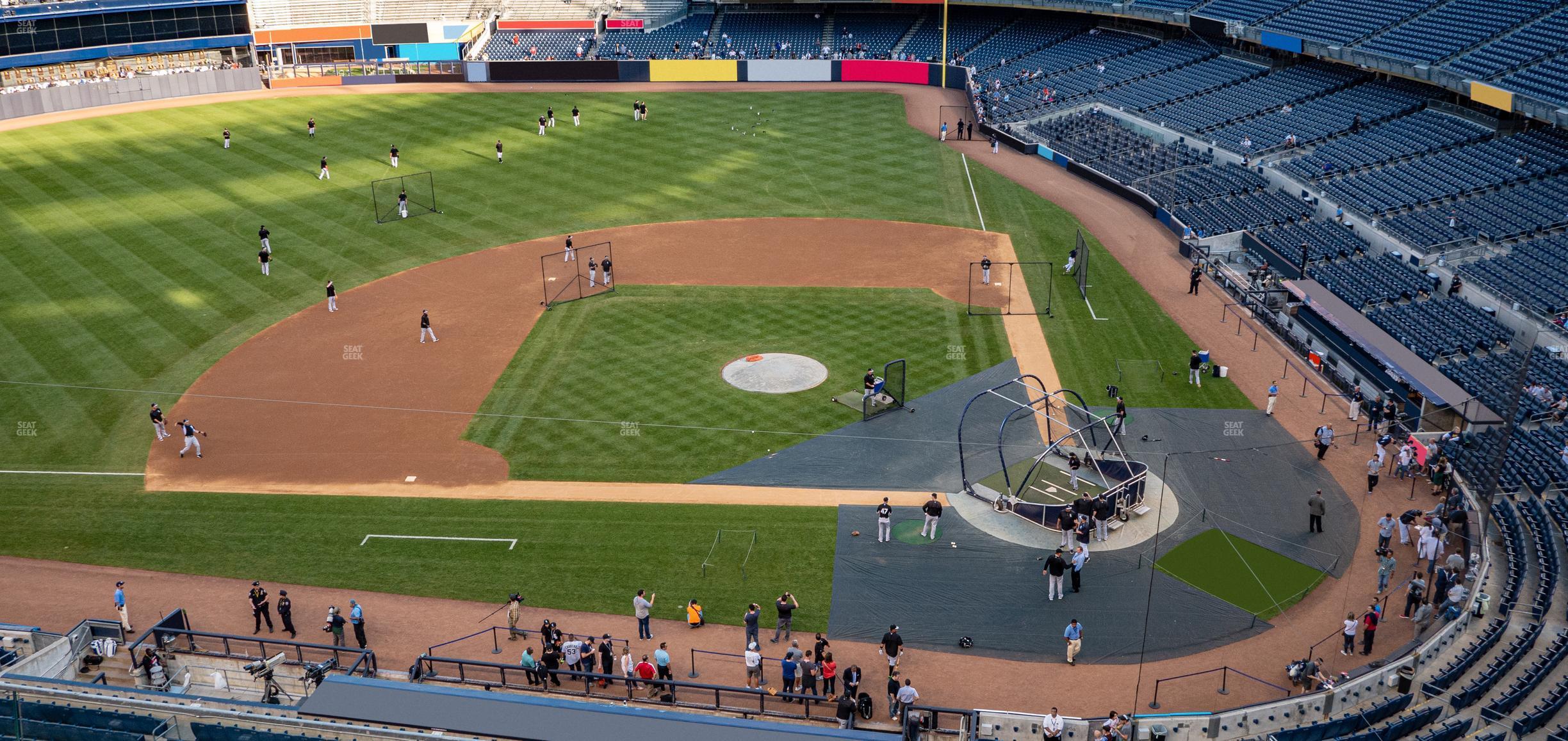 Seating view for Yankee Stadium Section Terrace Level 323