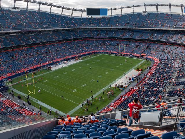 Seating view for Empower Field at Mile High Section 542