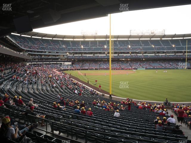 Seating view for Angel Stadium of Anaheim Section 232