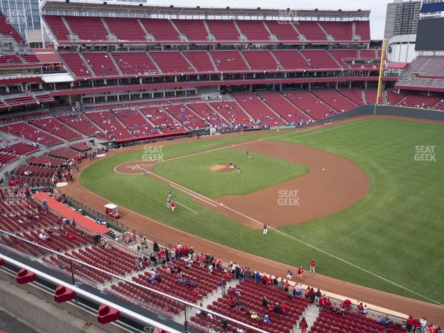 Seating view for Great American Ball Park Section 434