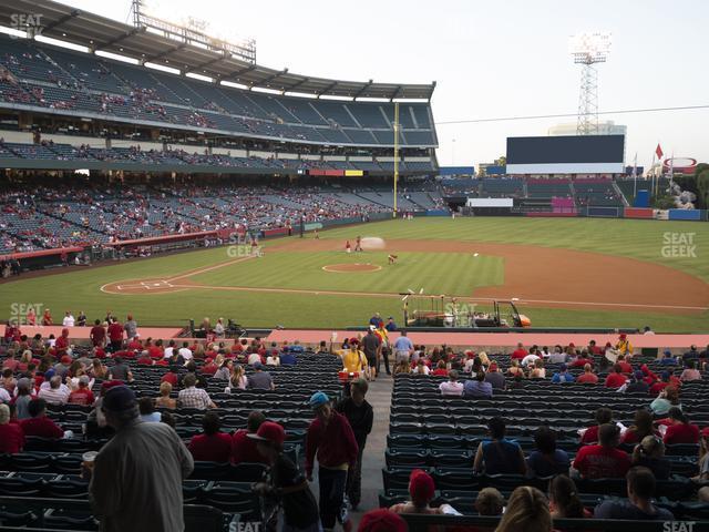 Seating view for Angel Stadium of Anaheim Section 223