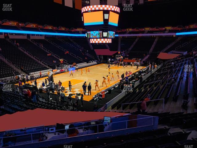 Seating view for Thompson-Boling Arena at Food City Center Section 110