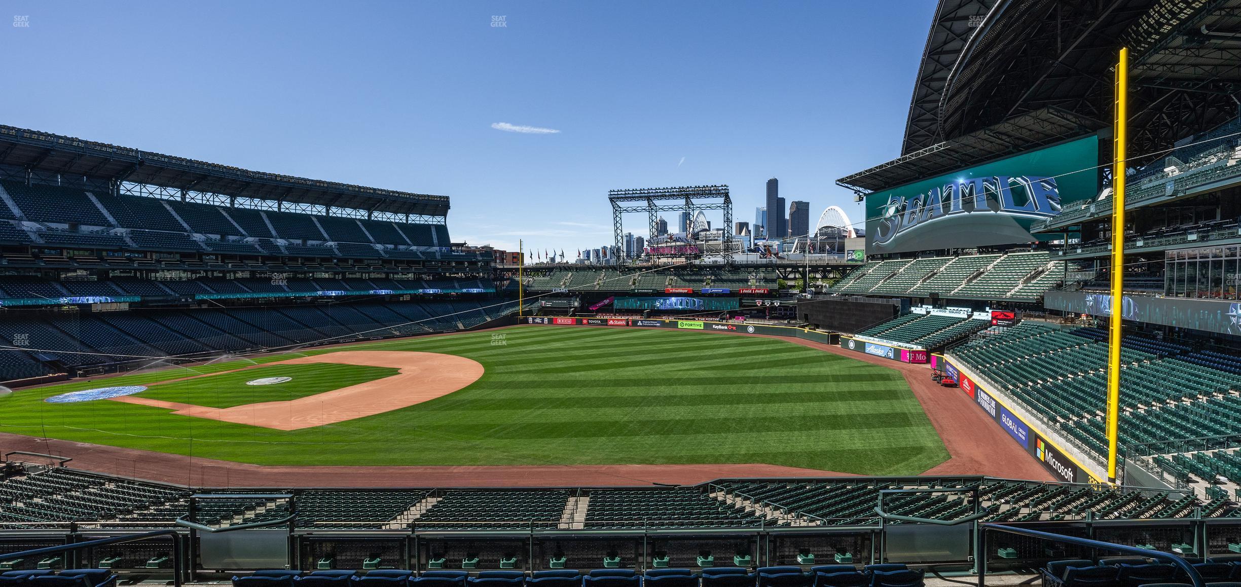 Seating view for T-Mobile Park Section 215