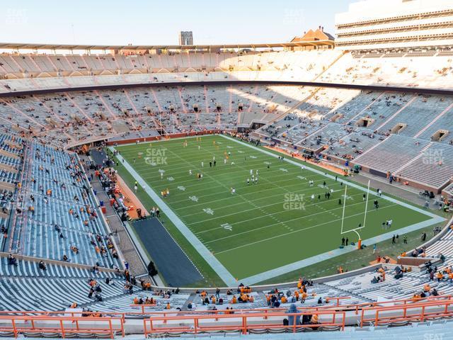 Seating view for Neyland Stadium Section Oo