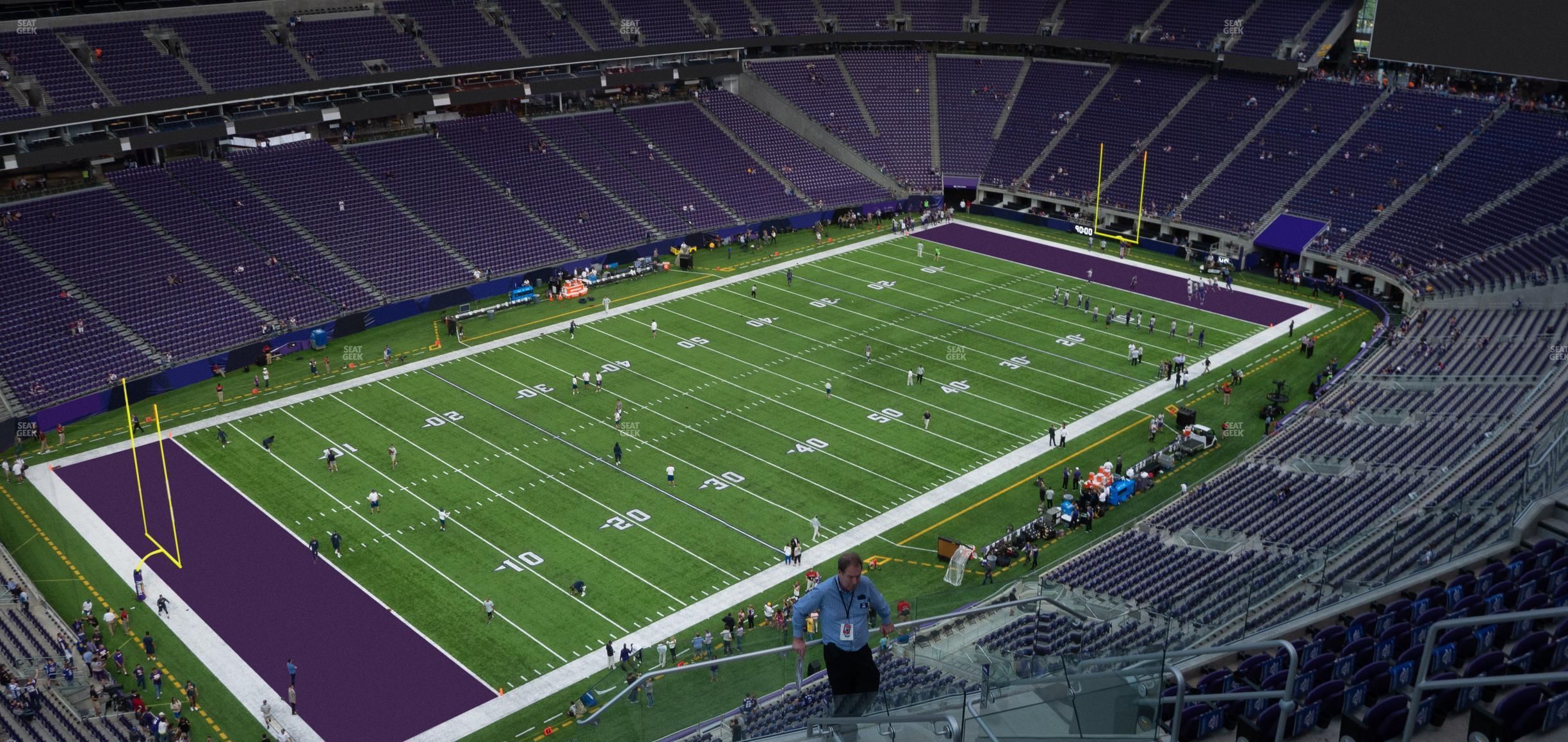 Seating view for U.S. Bank Stadium Section 347