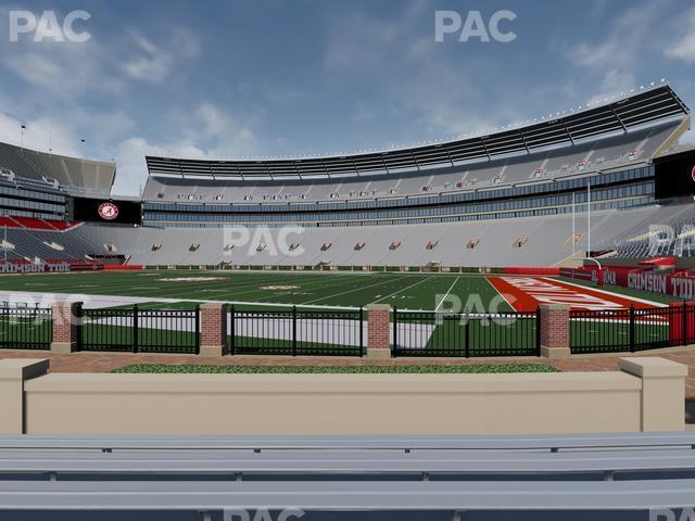 Seating view for Bryant Denny Stadium Section C