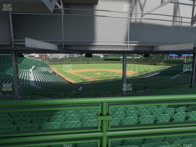 Seating view for Wrigley Field Section 218