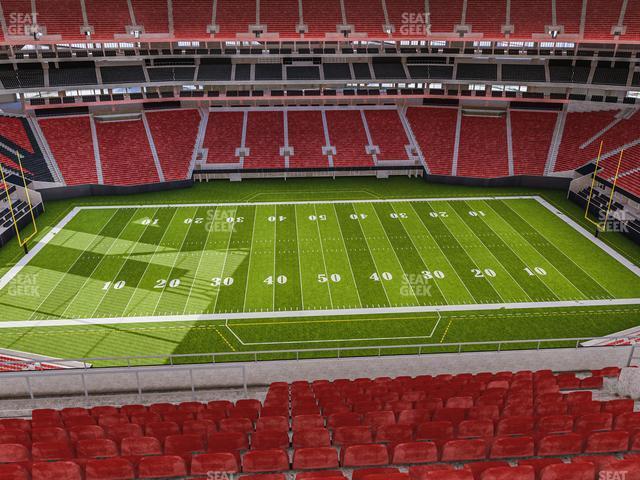 Seating view for Mercedes-Benz Stadium Section 340