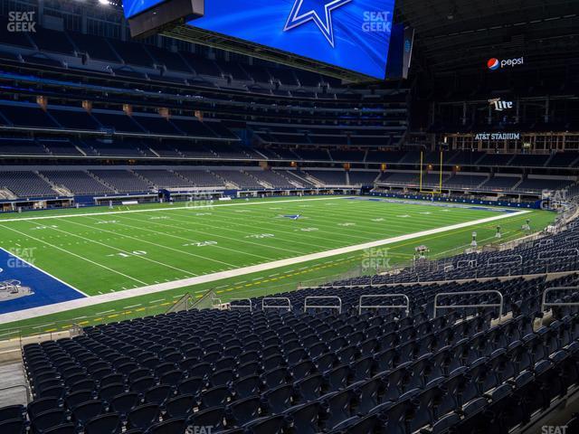 Seating view for AT&T Stadium Section Hall Of Fame Suite 209