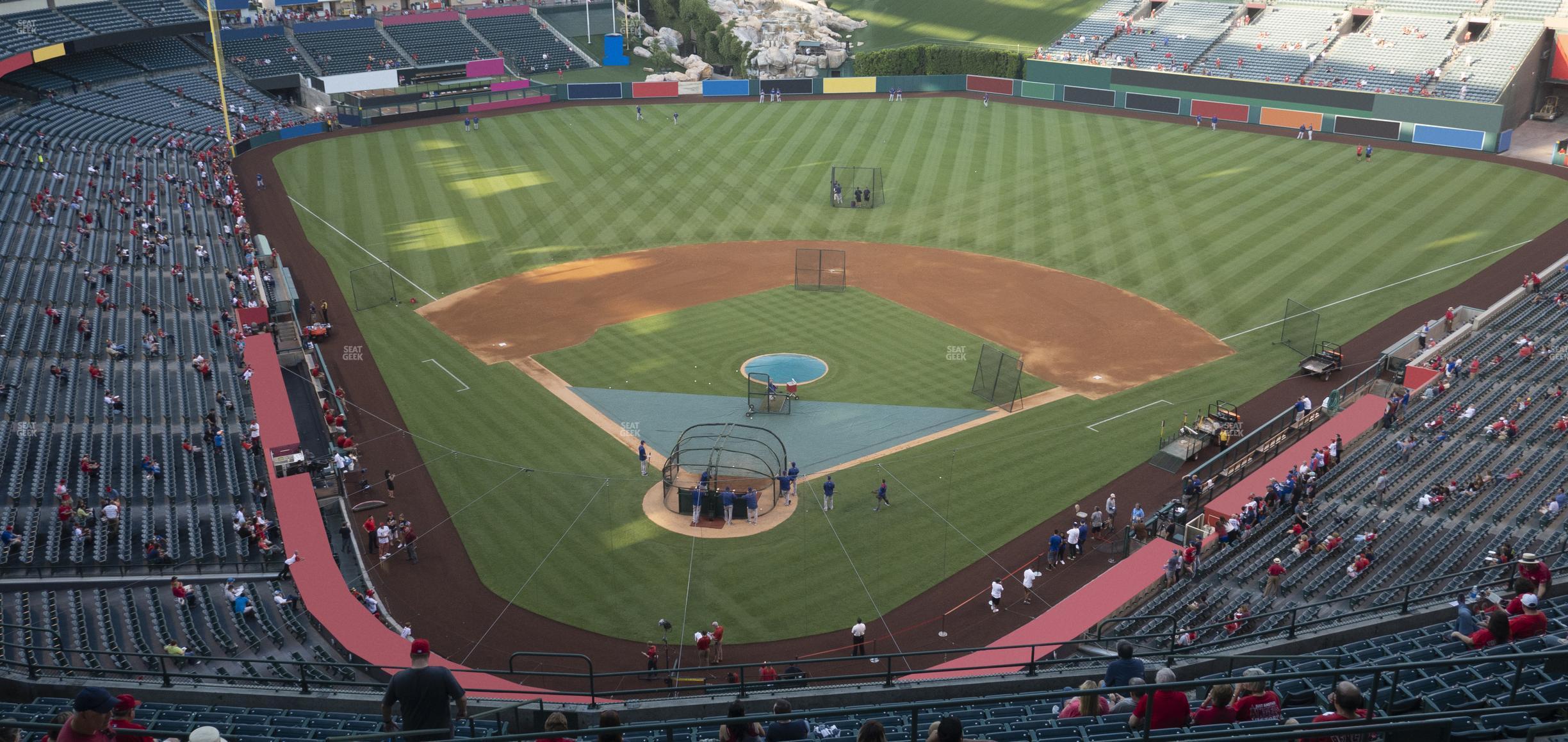 Seating view for Angel Stadium of Anaheim Section 522