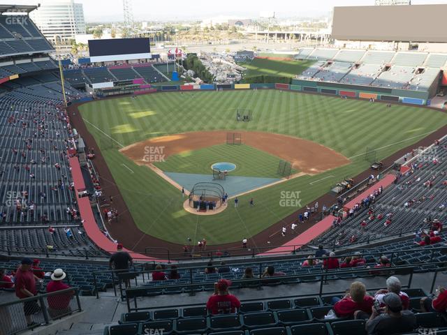 Seating view for Angel Stadium of Anaheim Section 522