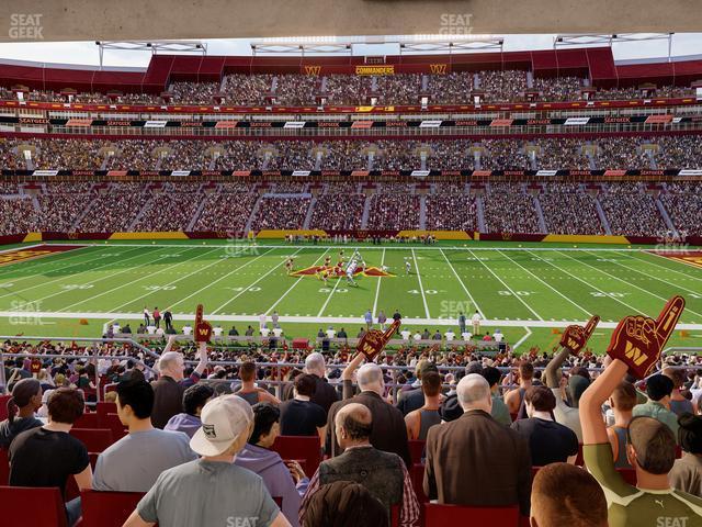 Seating view for Northwest Stadium Section 221