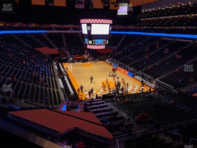 Seating view for Thompson-Boling Arena at Food City Center Section 214