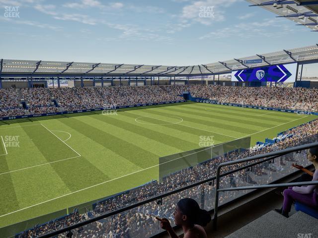 Seating view for Children's Mercy Park Section Suite 403